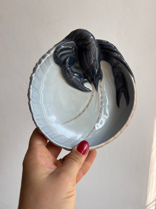 Schale Hummer Typ 3277 ∅ 16,5 cm von Erik Nielsen für Royal Copenhagen