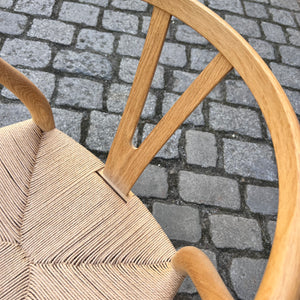 Wishbone Chair Modell CH24 Eiche geölt von Hans J. Wegner für Carl Hansen & Søn