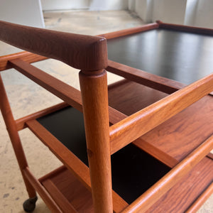 Barwagen Teak von Nissen Dänemark