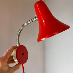 Wandlampe rot