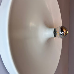 Wandlampe Diskus 50 cm weiß von Charlotte Perriand für Honsel