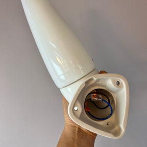Wandlampe Modell 6035 weiß von Sigvard Bernadotte für Ifö