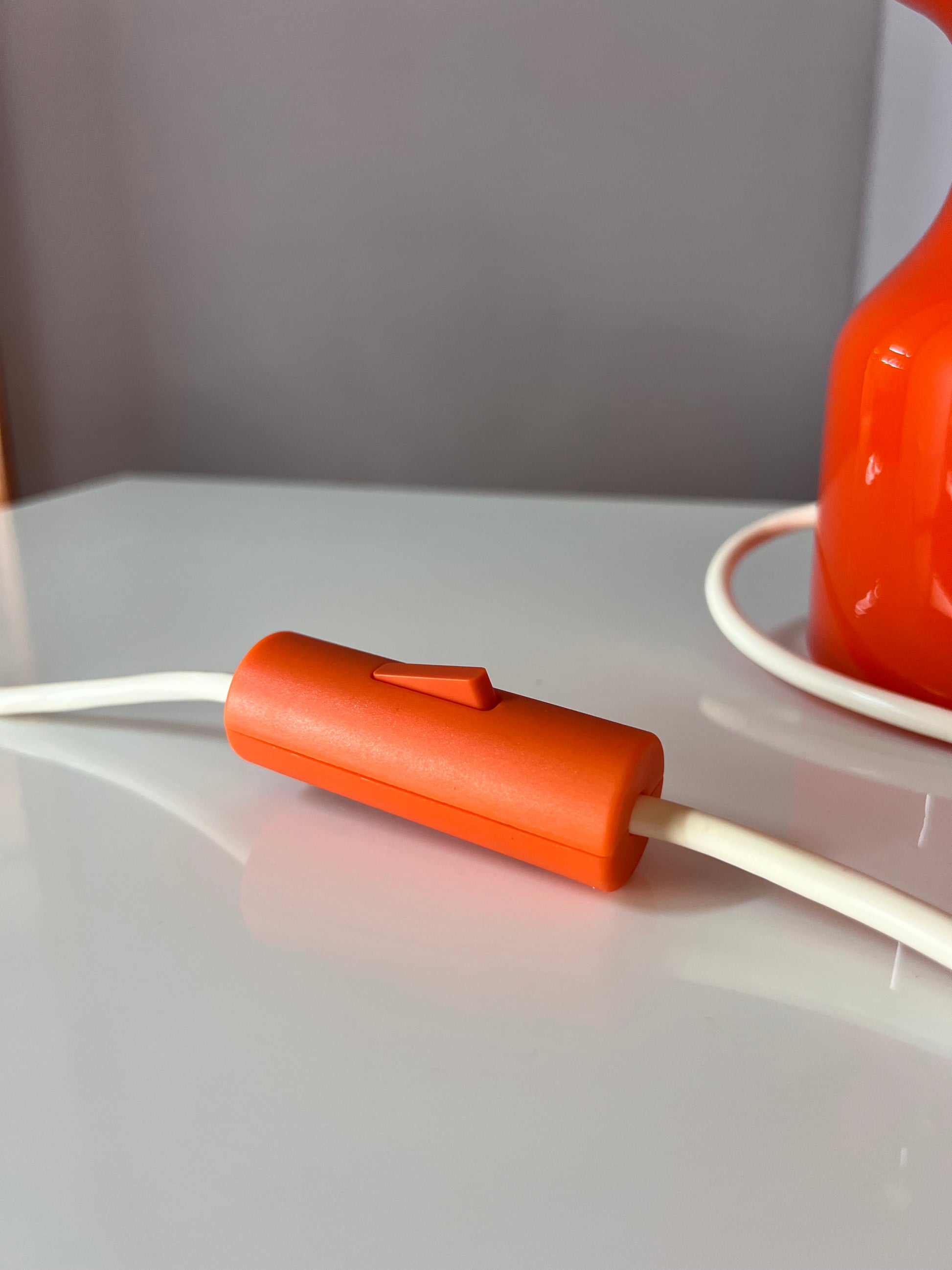 Tischlampe orange von Jean-Paul Emonds-Alt für Philips