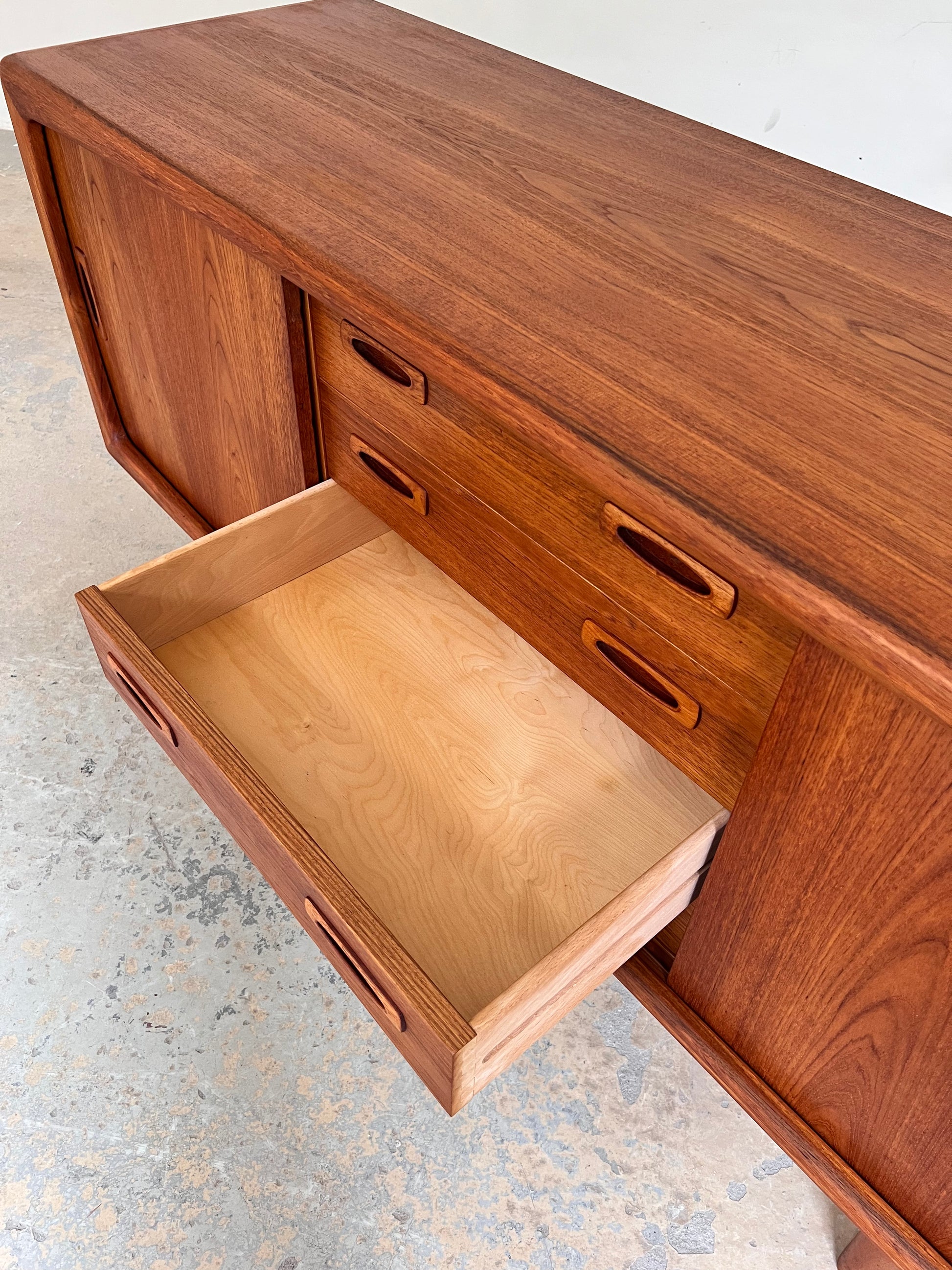 Sideboard Teak von H.P. Hansen - Breite 169 cm