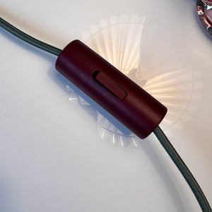 Tischlampe lila blau Muranoglas