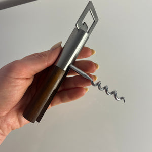 Kombi Flaschenöffner Teak aus Dänemark