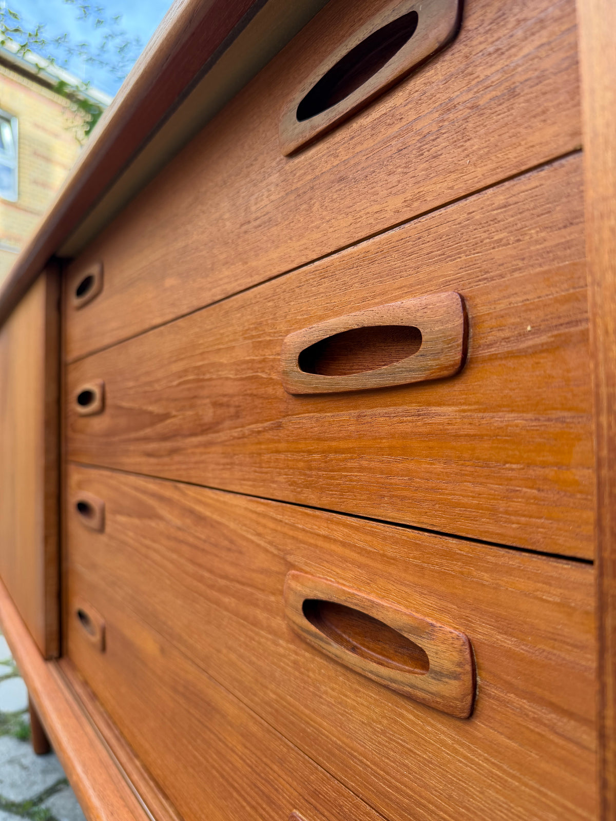 Sideboard Teak von H.P. Hansen