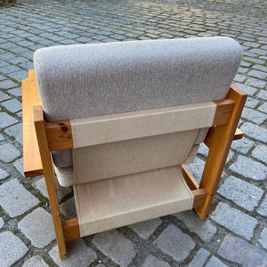 Sessel beige grau Safari Style