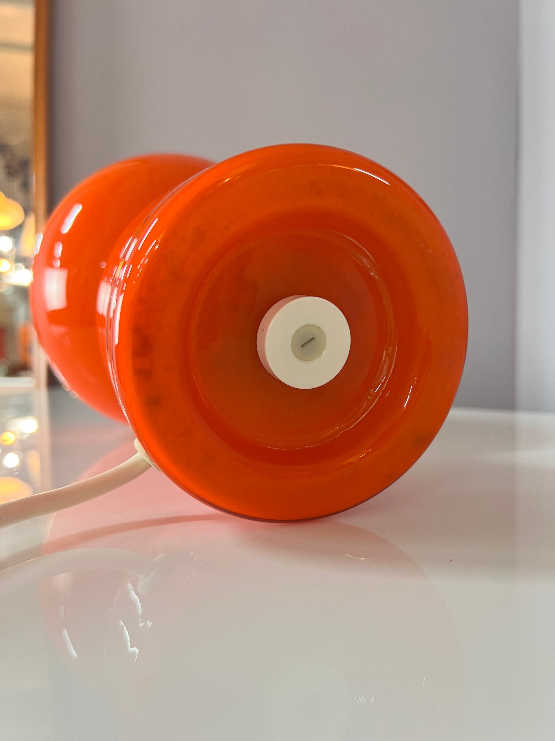 Tischlampe orange von Jean-Paul Emonds-Alt für Philips