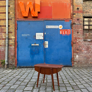 Beistelltisch / Nähkasten Teak aus Dänemark