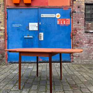 Esstisch Teak verlängerbar mit eingehängten Platten