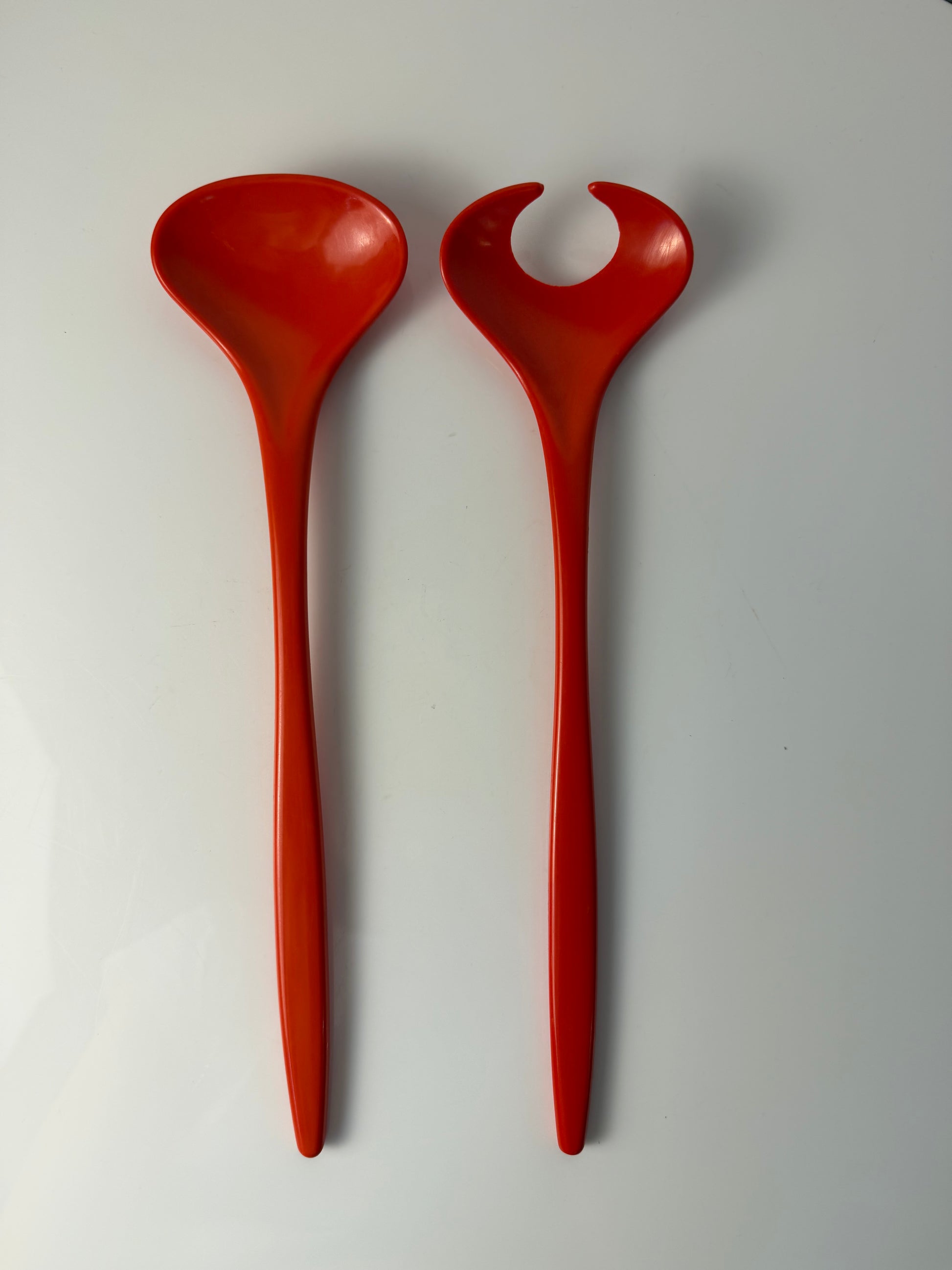 Salatbesteck Typ 2533/2534 rot Melamin von Mepal