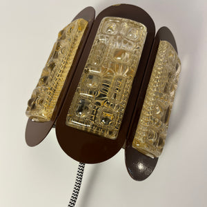 Wandlampe braun Glas von Vitrika
