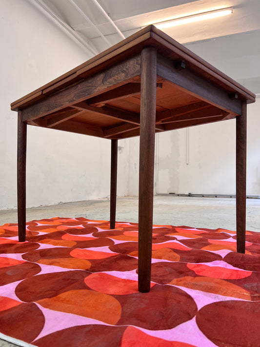 Kleiner ausziehbarer Esstisch Teak aus Dänemark