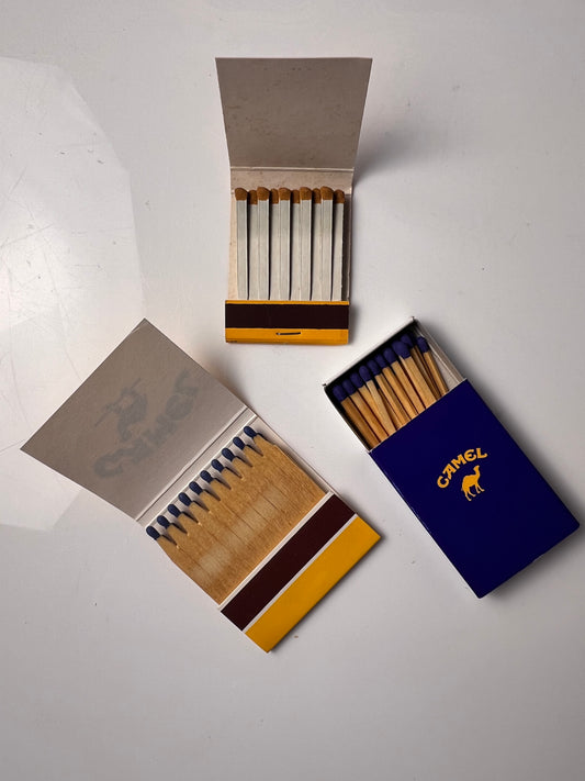 Set: Vintage Streichhölzer Camel