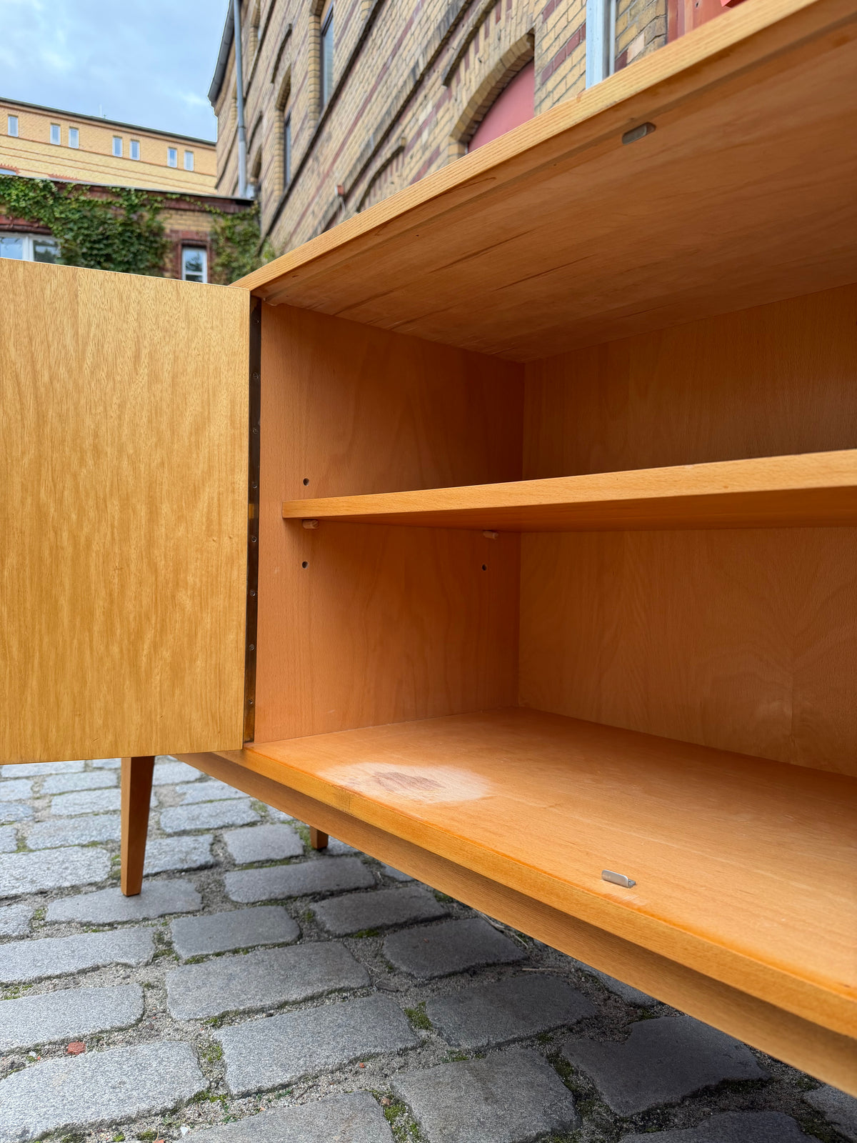 Sideboard Typ 602/K Esche von Franz Ehrlich für Hellerau