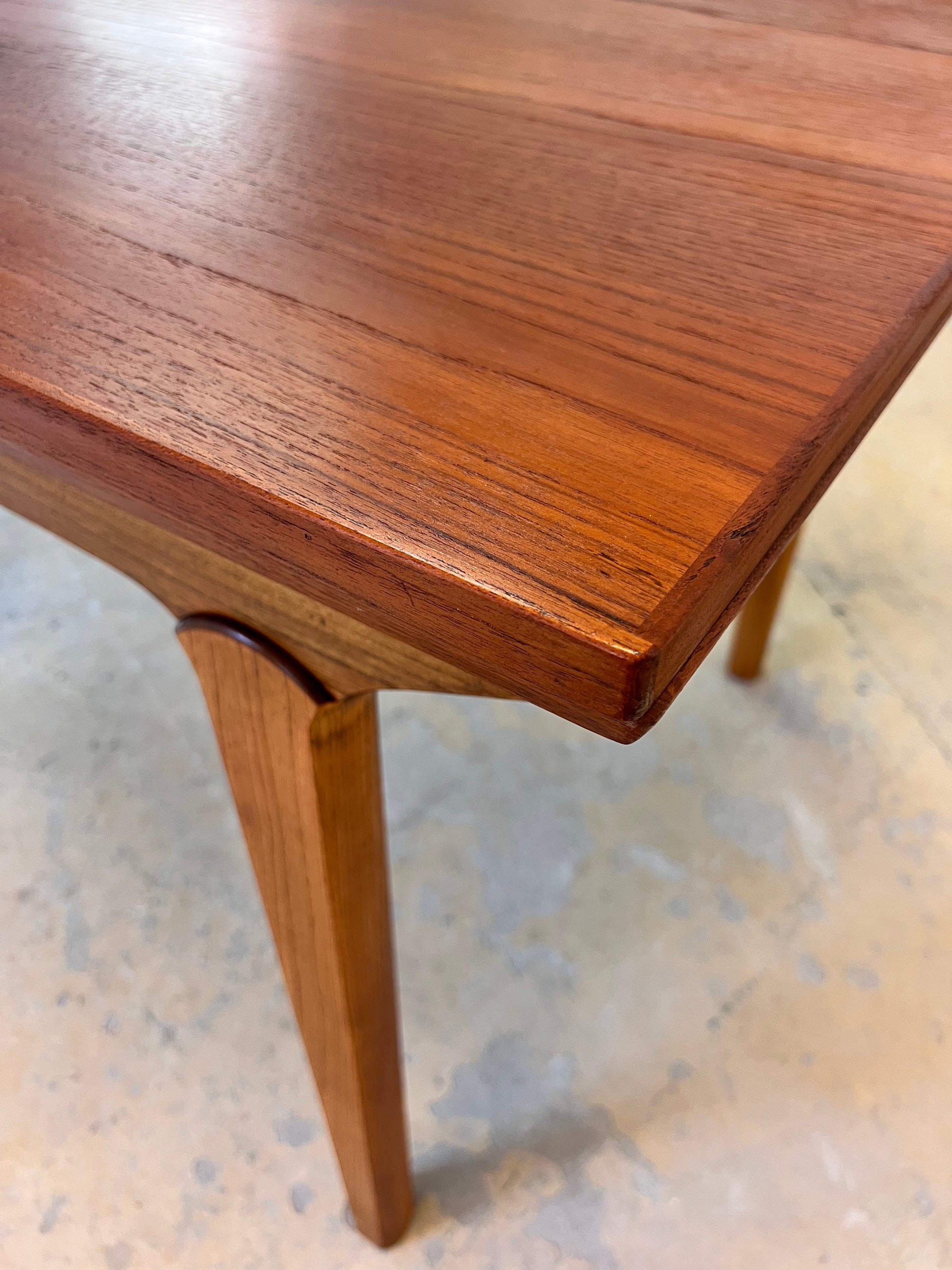 Ausziehbarer Esstisch Teak von Johannes Andersen