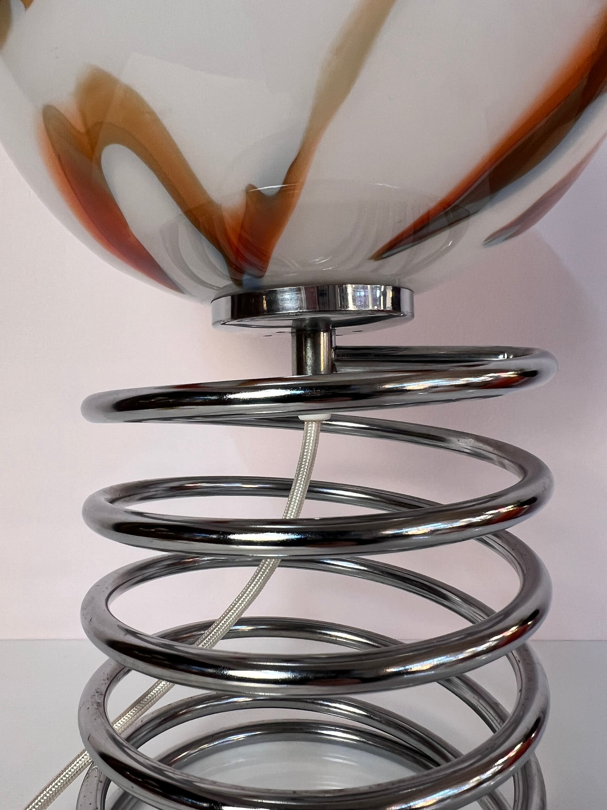 Tischlampe Spirale von Ingo Maurer für Honsel