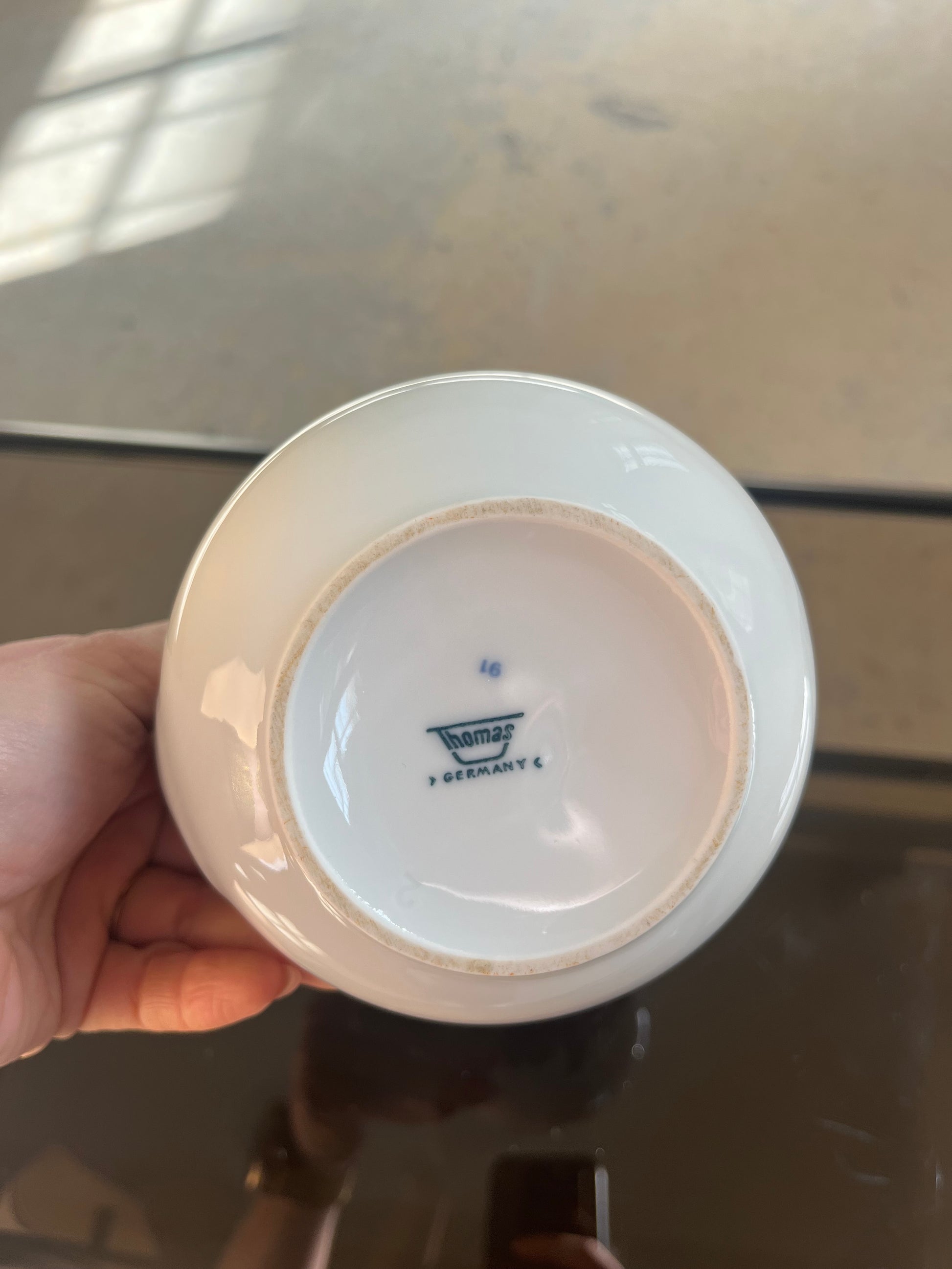 Kaffeekanne klein Kiruna Camargue von Tapio Wirkkala für Thomas