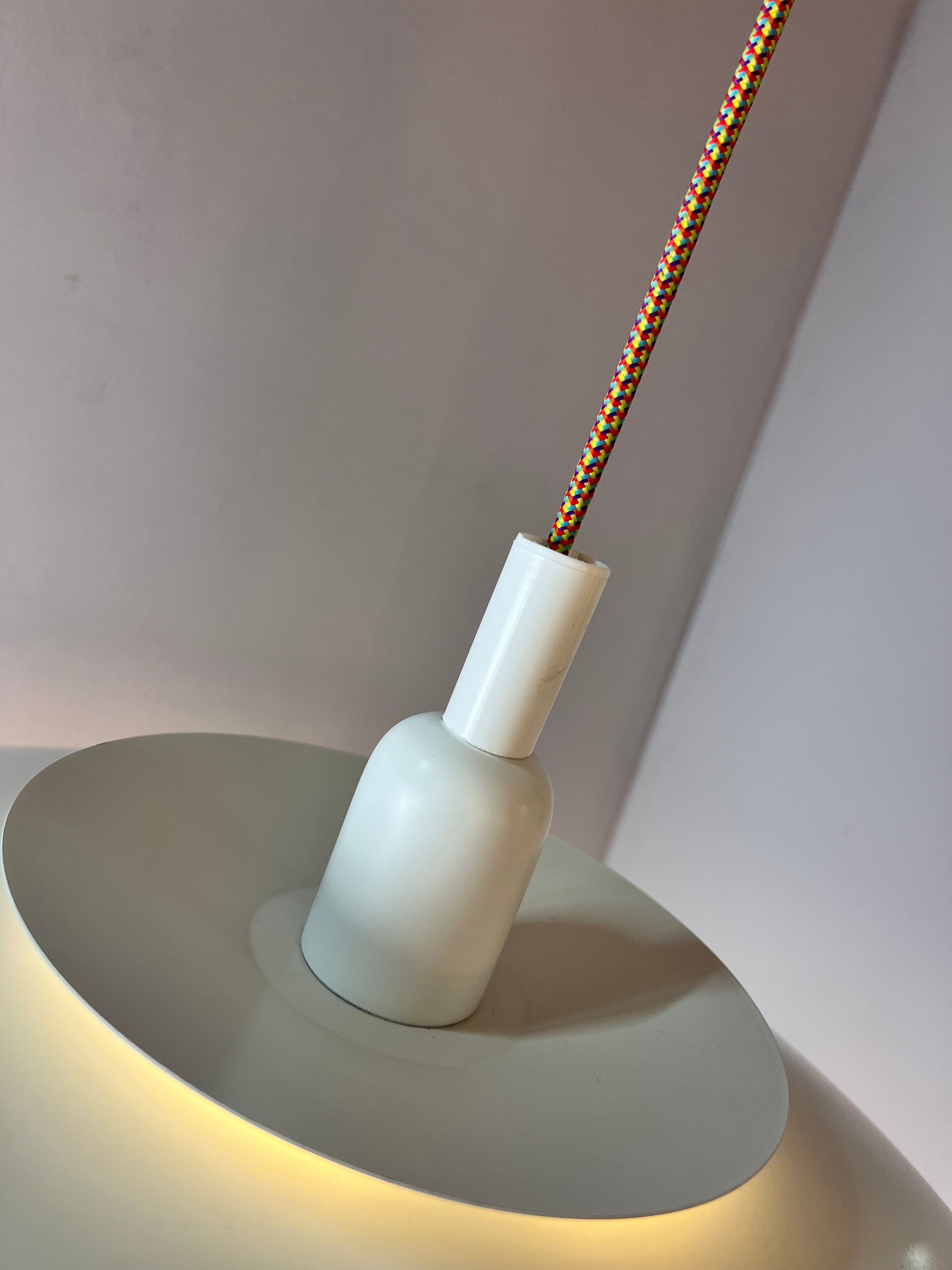 Lamellenlampe weiss Dänemark