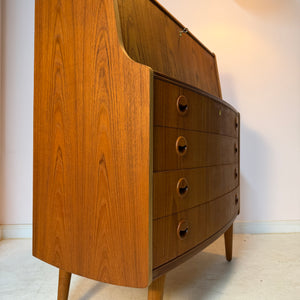 Sekretär Teak aus Dänemark