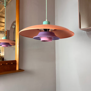 Lamellenlampe neu lackiert Dänemark