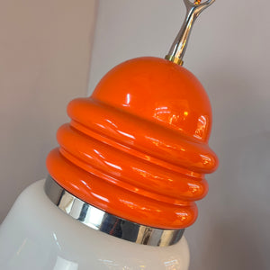 Hängelampe orange weiß von Tronconi