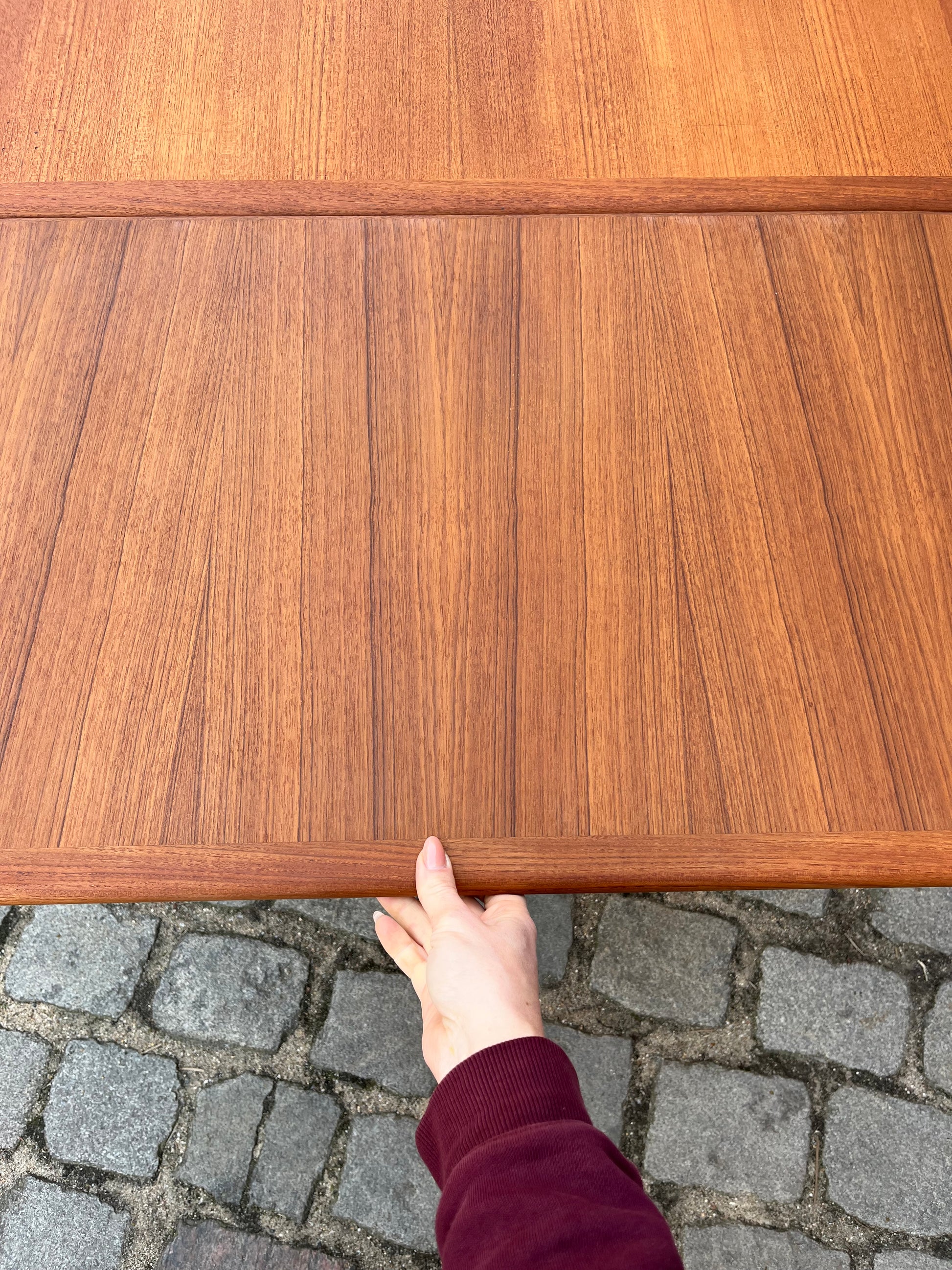 Ausziehbarer Esstisch Teak von Rosenstrup Møbelfabrik