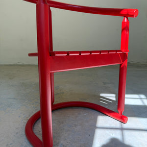 Armlehnstuhl rot von Allmilmö