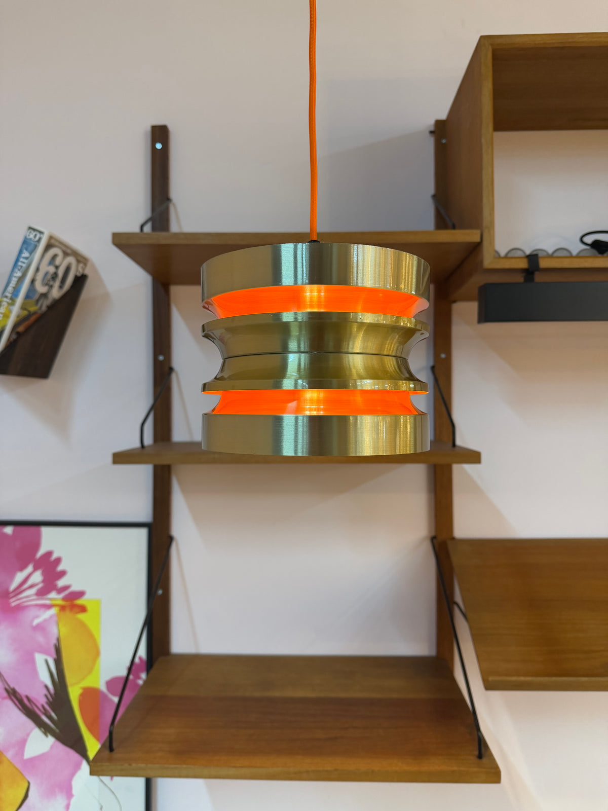 Hängelampe gold orange von Carl Thore