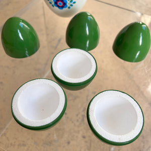 Set: Eierwärmer und Dose 70er