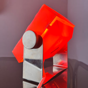 Tischlampe orange von Uwe Mersch
