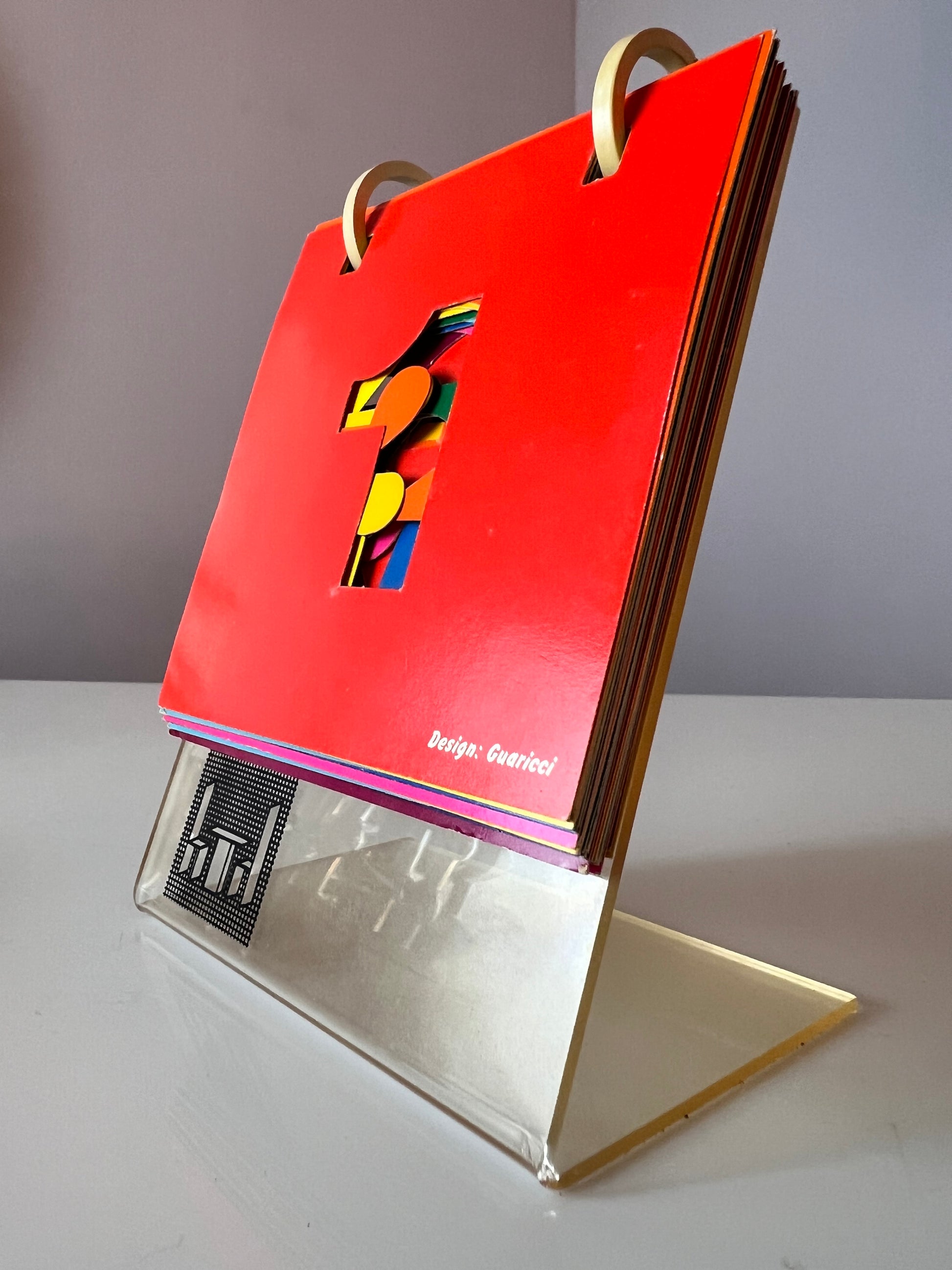Tischkalender Optical von Romeo Guaricci