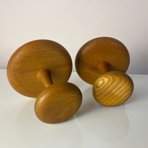 Set: 2x Wandhaken Eiche