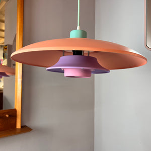 Lamellenlampe neu lackiert Dänemark