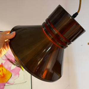Hängelampe braun orange von Carl Thore