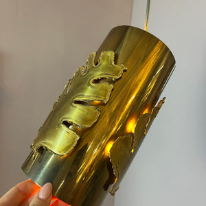 Hängelmape mit Messing Blättern von Svend Aage Holm Sørensen