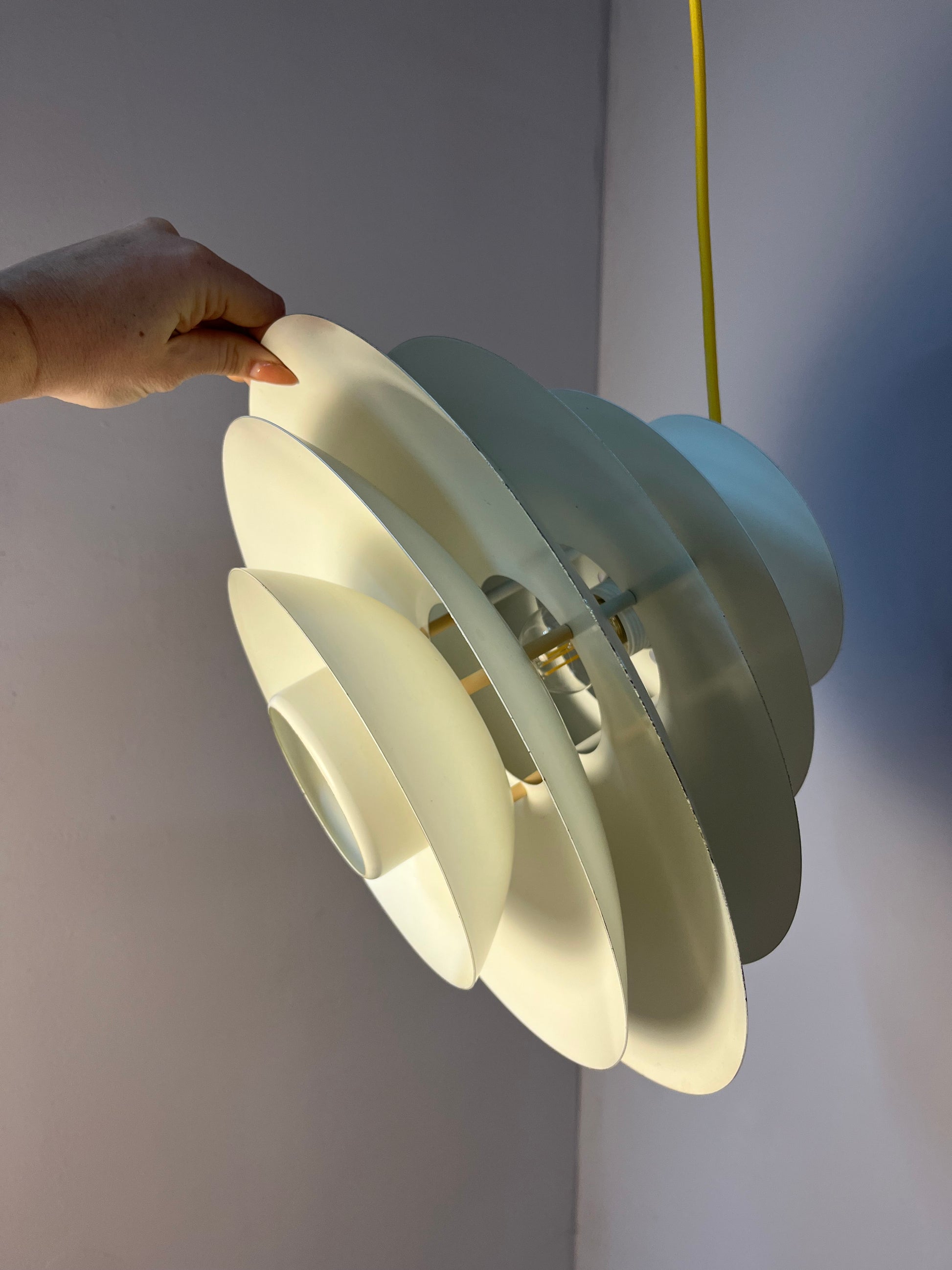 Lamellenlampe Modell 80113 weiß von Formlight