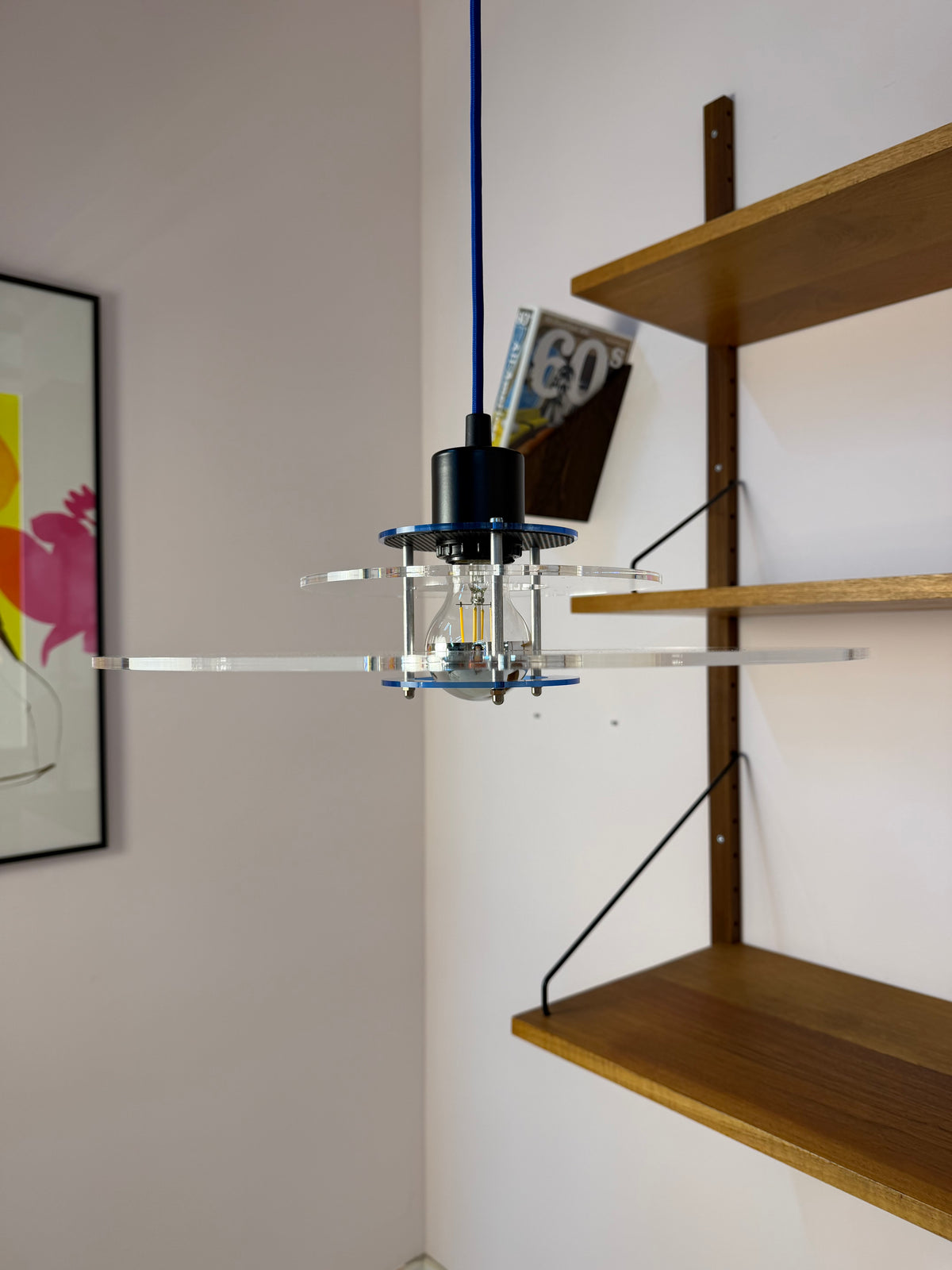 Lamellenlampe Modell Space Acrylglas von Design Light