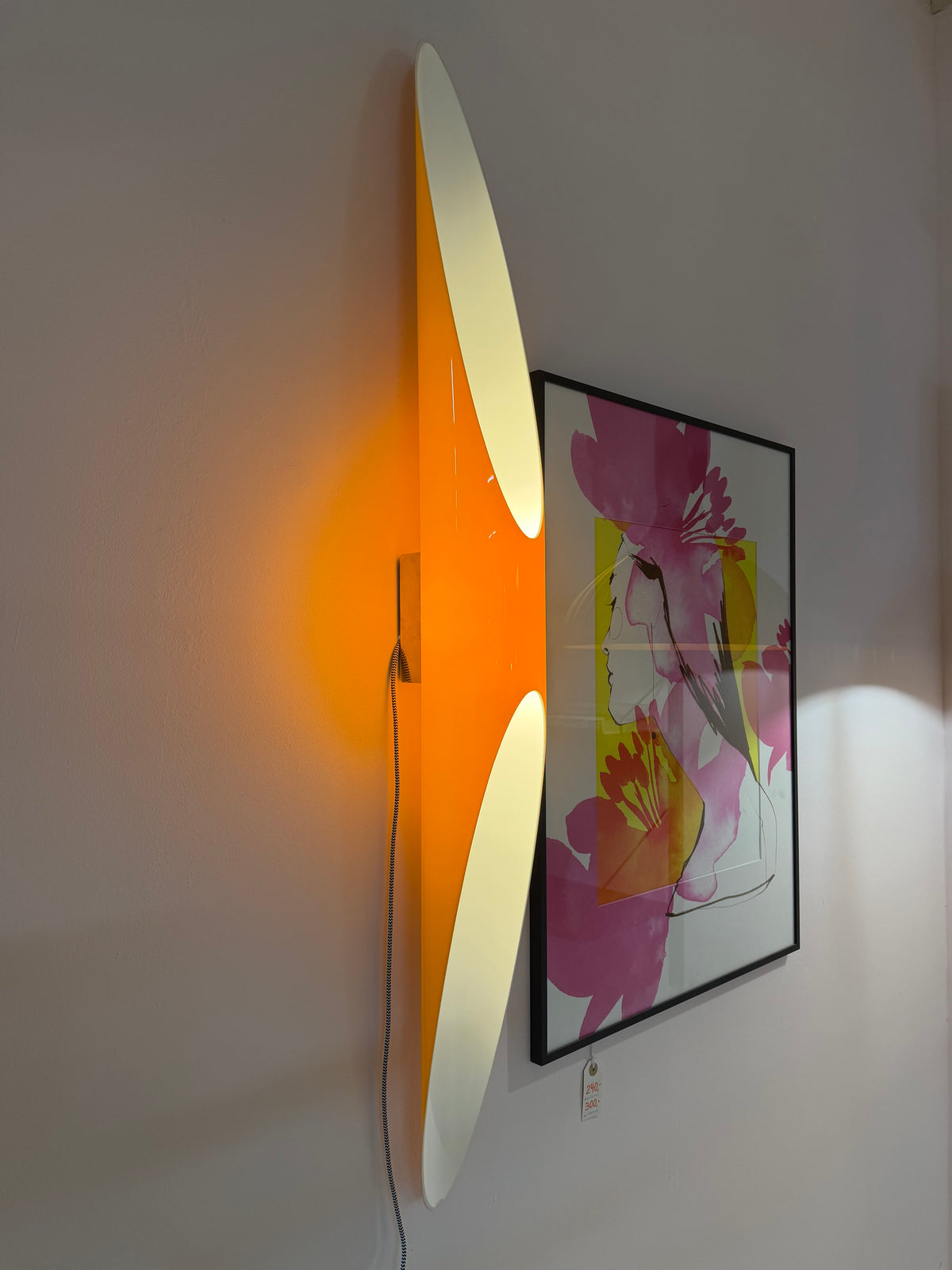 Wandlampe Shakti Wall Fix orange von Marzio Rusconi Clerici für Kundalini