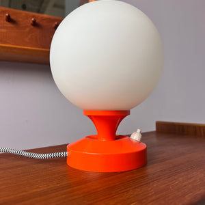 Tischlampe Opalkugel