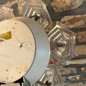 Wandlampe Eiskristall von VEB Kristallleuchtenbau Ebersbach