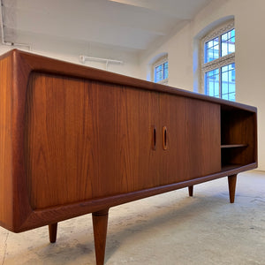 Sideboard Teak von H.P. Hansen - Breite 220 cm