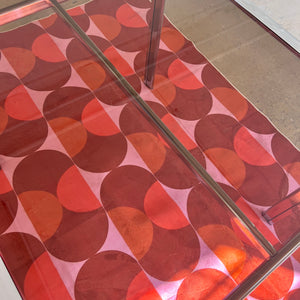 Ovaler Esstisch Rauchglas Chrom