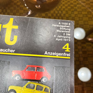 Stiftung Warentest Zeitschrift April 1973
