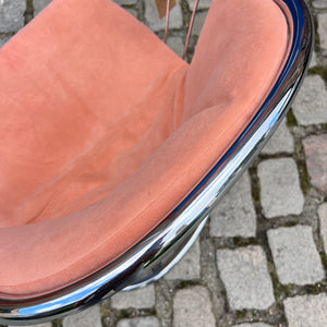 Freischwinger rosa von Gastone Rinaldi