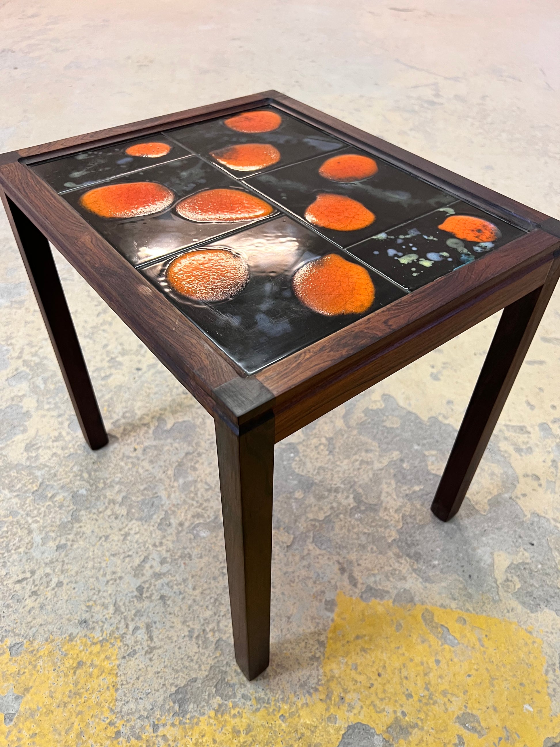 Fliesentisch Palisander Dänemark