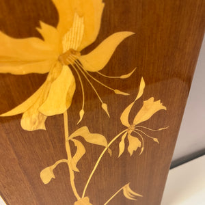 Intarsienbild Blumen