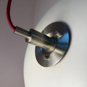 Lamellenlampe cremeweiß aus Dänemark