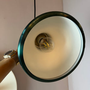 Hängelampe Country Line metallic grün von Sidse Werner für Holmegaard
